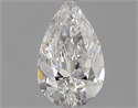 Natural Diamond 0.32 Carats, Pear with  Cut, E Color, SI1 Clarity and Certified by GIA