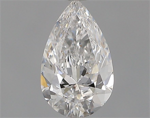 Foto Diamante Natural 0.32 quilates, De pera , Color E, claridad SI1 y certificado GIA de
