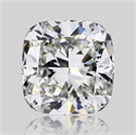 Diamante Natural 1.01 quilates, Del cojín , Color H, claridad VVS2 y certificado GIA