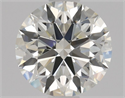 Natural Diamond 0.80 Carats, Round with Excellent Cut, K Color, SI1 Clarity and Certified by GIA