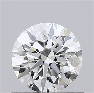 Picture of Natural Diamond 0.50 Carats, Round with Excellent Cut, H Color, VS1 Clarity and Certified by GIA