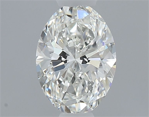 Picture of Natural Diamond 0.40 Carats, Oval with  Cut, G Color, VS2 Clarity and Certified by GIA