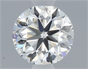 Diamante Natural 0.50 quilates, Redondo , Color H, claridad VVS1 y certificado GIA