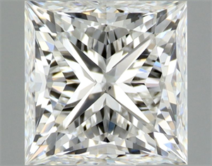 Picture of Natural Diamond 1.01 Carats, Princess with  Cut, G Color, VS2 Clarity and Certified by GIA
