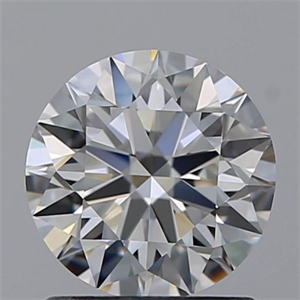 Picture of Natural Diamond 0.80 Carats, Round with Very Good Cut, H Color, VVS2 Clarity and Certified by GIA
