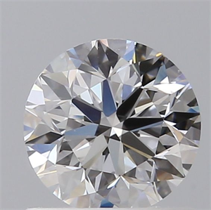 Picture of Natural Diamond 0.70 Carats, Round with Very Good Cut, D Color, VS2 Clarity and Certified by GIA