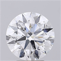 Natural Diamond 4.02 Carats, Round with Excellent Cut, D Color, SI2 Clarity and Certified by GIA