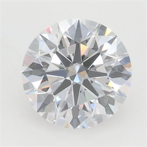 Picture of Lab Grown Diamond 1.03 Carats, Round with Ideal Cut, D Color, VVS2 Clarity and Certified by IGI