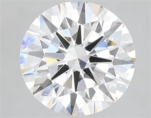 Picture of Lab Grown Diamond 5.08 Carats, Round with Ideal Cut, G Color, VVS2 Clarity and Certified by IGI