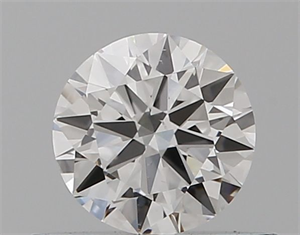 Foto Diamante Natural 0.40 quilates, Redondo , Color E, claridad SI1 y certificado GIA de