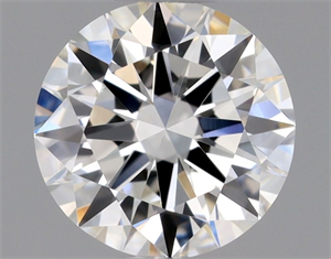 Foto Diamante Natural 0.48 quilates, Redondo , Color F, claridad VVS1 y certificado GIA de