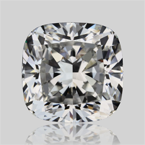 Foto Diamante Natural 1.54 quilates, Del cojín , Color F, claridad VS1 y certificado GIA de