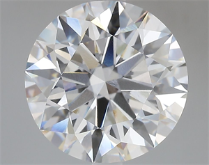 Picture of Lab Grown Diamond 5.08 Carats, Round with Ideal Cut, E Color, VVS2 Clarity and Certified by IGI