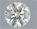 Diamante Natural 0.71 quilates, Redondo , Color M, claridad SI2 y certificado GIA