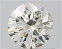 Diamante Natural 0.59 quilates, Redondo , Color I, claridad IF y certificado IGI