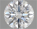 Lab Grown Diamond 0.90 Carats, Round with Ideal Cut, D Color, VVS2 Clarity and Certified by IGI