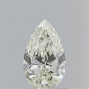 Picture of Natural Diamond 0.70 Carats, Pear with  Cut, K Color, VVS2 Clarity and Certified by GIA