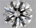 Natural Diamond 1.06 Carats, Round with Excellent Cut, H Color, VS2 Clarity and Certified by GIA