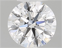 Diamante Natural 0.45 quilates, Redondo , Color D, claridad VVS2 y certificado GIA