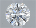 Natural Diamond 0.41 Carats, Round with Excellent Cut, G Color, VS2 Clarity and Certified by GIA