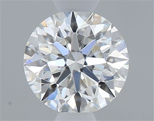 Picture of Natural Diamond 0.41 Carats, Round with Excellent Cut, G Color, VS2 Clarity and Certified by GIA