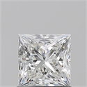 Natural Diamond 1.01 Carats, Princess with  Cut, G Color, VVS1 Clarity and Certified by GIA