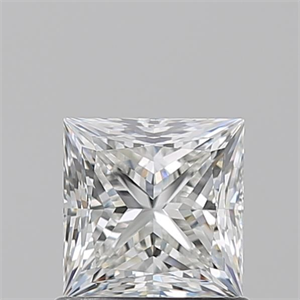 Picture of Natural Diamond 1.01 Carats, Princess with  Cut, G Color, VVS1 Clarity and Certified by GIA