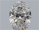 Diamante Natural 0.71 quilates, Ovalado , Color G, claridad VVS2 y certificado GIA