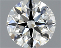 Diamante Natural 0.80 quilates, Redondo , Color J, claridad VVS2 y certificado GIA