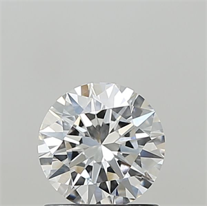Picture of Lab Grown Diamond 1.02 Carats, Round with Excellent Cut, D Color, VVS2 Clarity and Certified by IGI