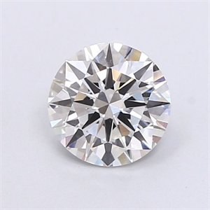 Picture of Lab Grown Diamond 1.03 Carats, Round with Excellent Cut, F Color, VVS2 Clarity and Certified by IGI