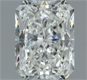 Natural Diamond 1.01 Carats, Radiant with  Cut, H Color, VVS2 Clarity and Certified by GIA