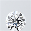 Lab Grown Diamond 1.53 Carats, Round with Ideal Cut, F Color, VVS2 Clarity and Certified by IGI