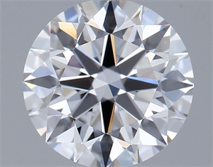Picture of Lab Grown Diamond 1.10 Carats, Round with Ideal Cut, E Color, VVS1 Clarity and Certified by IGI