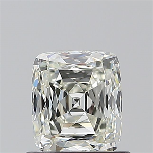 Foto Diamante Natural 0.90 quilates, Del cojín , Color J, claridad VVS1 y certificado GIA de