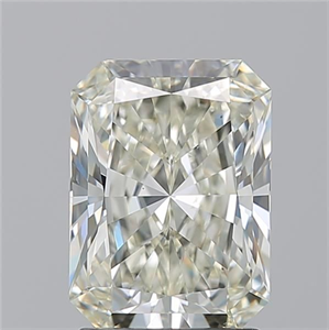 Picture of Natural Diamond 2.20 Carats, Radiant with  Cut, L Color, VS2 Clarity and Certified by GIA