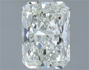 Picture of Natural Diamond 2.01 Carats, Radiant with  Cut, H Color, VVS1 Clarity and Certified by GIA