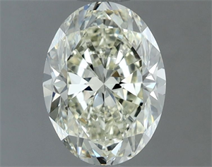 Foto Diamante Natural 1.01 quilates, Ovalado , Color K, claridad VVS2 y certificado IGI de