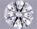 Del inventario de diamantes de laboratorio, 3.85 quilates, Redondo , Color G, claridad VS2 y certificado IGI