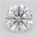 Lab Grown Diamond 5.75 Carats, Round with Excellent Cut, E Color, VVS1 Clarity and Certified by GIA