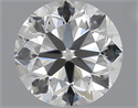 Natural Diamond 0.90 Carats, Round with Very Good Cut, G Color, VVS1 Clarity and Certified by GIA
