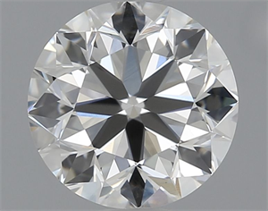 Picture of Natural Diamond 0.90 Carats, Round with Very Good Cut, G Color, VVS1 Clarity and Certified by GIA
