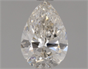 Natural Diamond 0.70 Carats, Pear with  Cut, I Color, VS1 Clarity and Certified by GIA