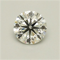 Diamante Natural 0.90 quilates, Redondo , Color H, claridad VVS2 y certificado IGI