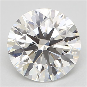 Foto Diamante Natural 0.71 quilates, Redondo , Color H, claridad VVS2 y certificado GIA de