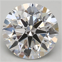 Del inventario de diamantes de laboratorio, 3.09 quilates, Redondo , Color D, claridad IF y certificado GIA