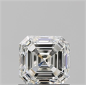 Diamante Natural 1.01 quilates, Asscher , Color H, claridad VS2 y certificado GIA