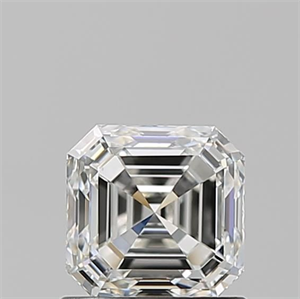 Foto Diamante Natural 1.01 quilates, Asscher , Color H, claridad VS2 y certificado GIA de