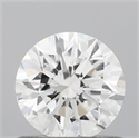 Lab Grown Diamond 0.72 Carats, Round with Excellent Cut, D Color, VS1 Clarity and Certified by IGI