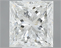 Diamante Natural 0.50 quilates, Princesa , Color F, claridad SI1 y certificado GIA